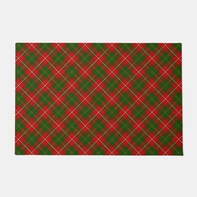 Hay tartan red kariert fußmatte (Vorderseite)