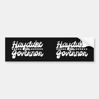 Hayduke für Gouverneur Autoaufkleber