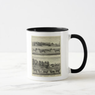 Hayes, Olathe und Ellis Residence and Farm Tasse