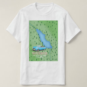Hayeswater Lake District Reiseplakat T-Shirt