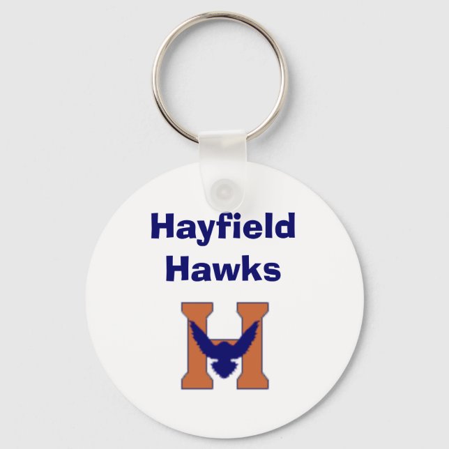 Hayfield Hawks Schlüsselanhänger (Vorderseite)