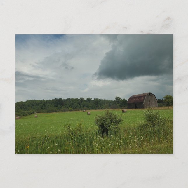 Hayfield Postkarte (Vorderseite)