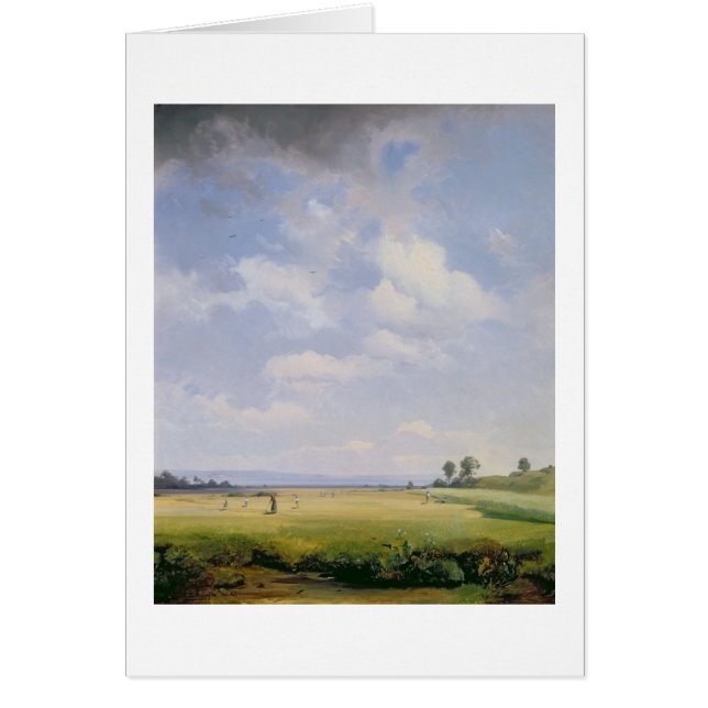 Haymaking, 1838 (huile sur toile) (Devant)