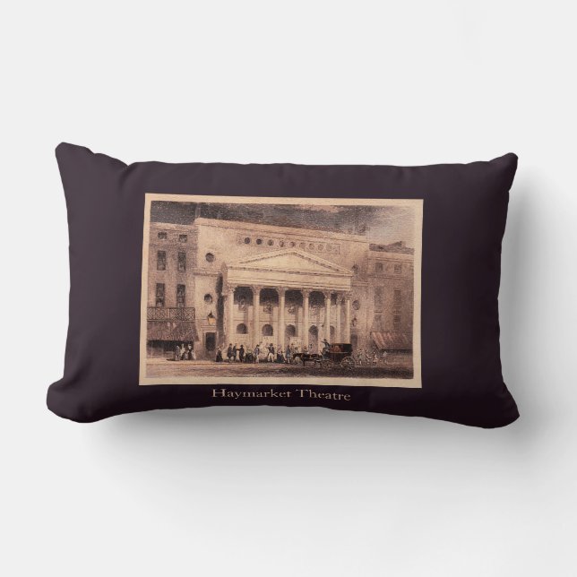 Haymarket Theater London Lendenkissen (Vorderseite)