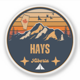 Hays, Alberta Aufkleber