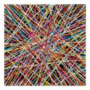Haystack dans Red Perfect Poster
