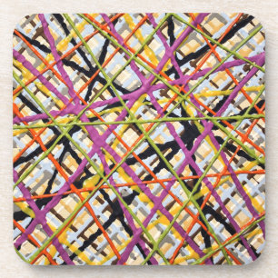 Haystack en violet ensemble de 6 Dessous de verre