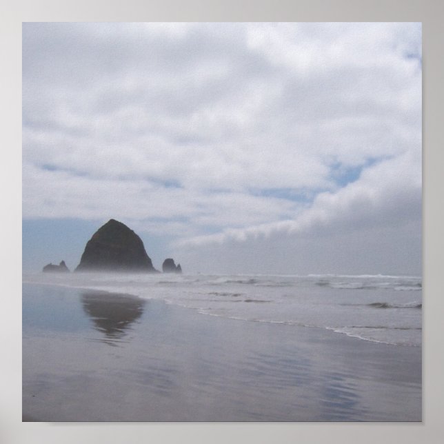 Haystack Rock Beach Poster (Vorne)