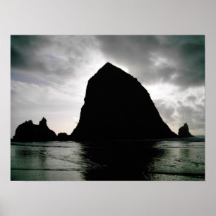 Haystack Rock—Cannon Beach, Oregon Poster
