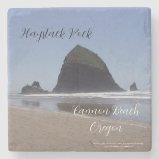 Haystack Rock cannon beach Oregon Steinuntersetzer