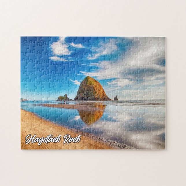 Haystack Rock, Cannon Beach, Oregon, USA (Horizontal)