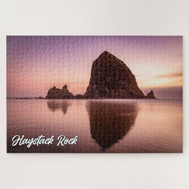 Haystack Rock, Küste von Oregon, USA (Horizontal)