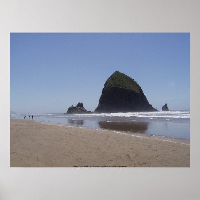 Haystack Rock Poster (Vorne)