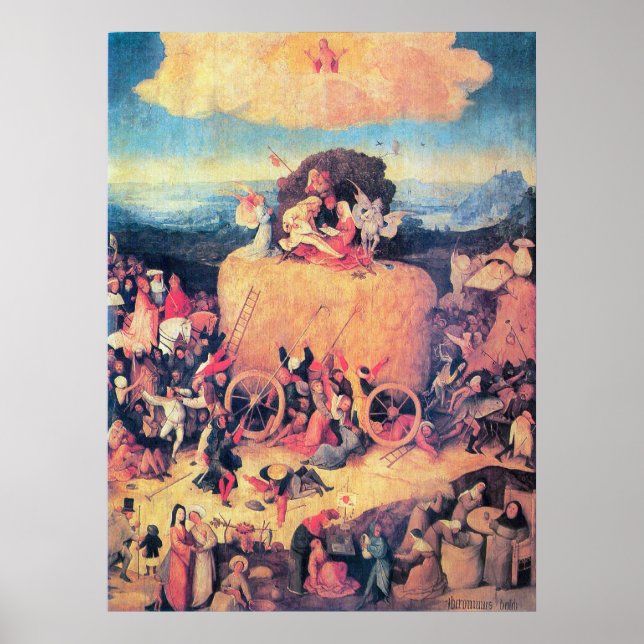 Haywain Triptych Print Poster (Vorne)