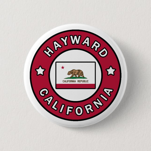 Hayward California Button (Vorderseite)