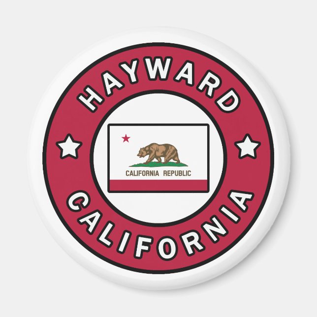 Hayward California Magnet (Vorne)