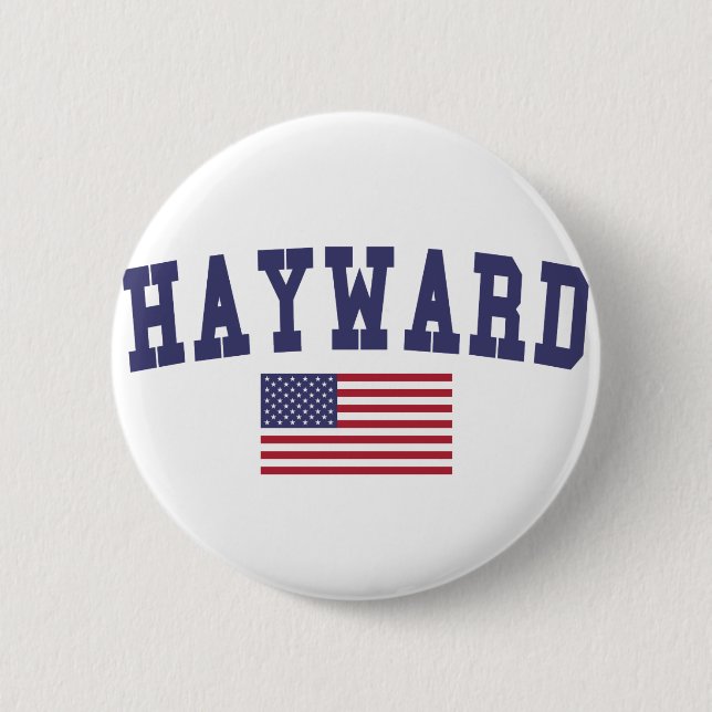 Hayward US Flag Button (Vorderseite)