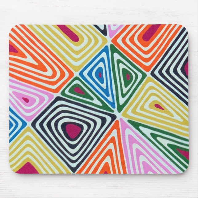 Haywire in Cranberry Mousepad (Vorne)