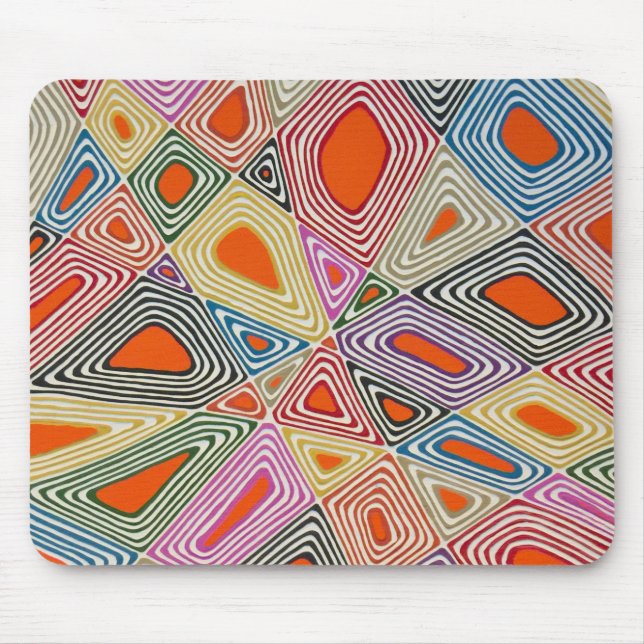 Haywire in Orange Mousepad (Vorne)
