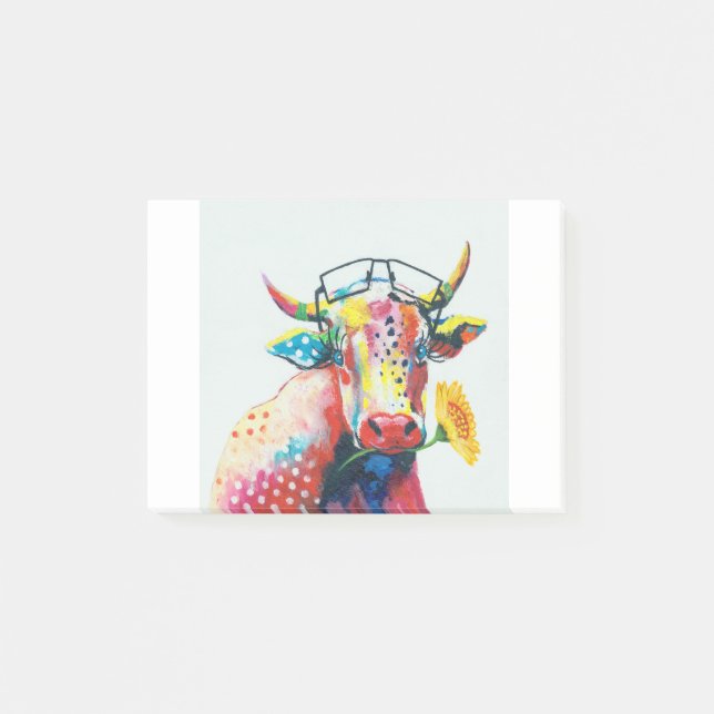 HAZ27 Cow.tif Post-it Klebezettel (Vorderseite)