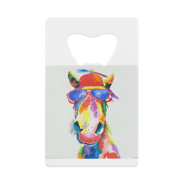 HAZ29 Horse.tif Geldbeutel Flaschenöffner (Vorderseite)