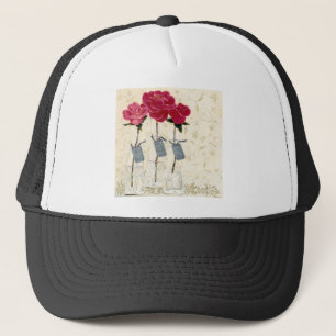 HAZ35 inspiriertes Pink.tif Truckerkappe