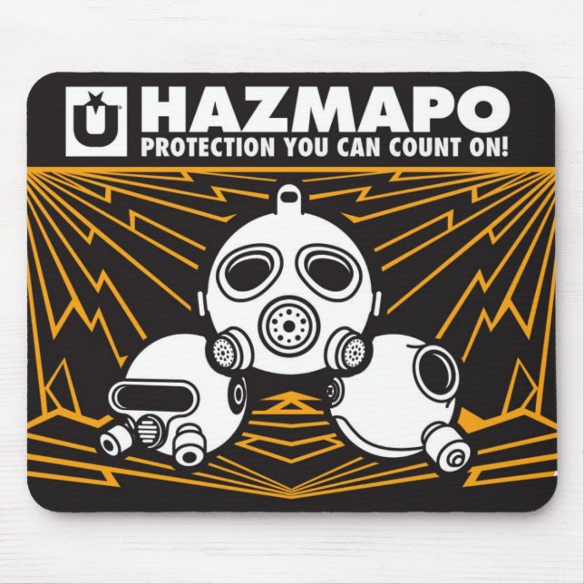 Haz Mousepad - Orange (Vorne)