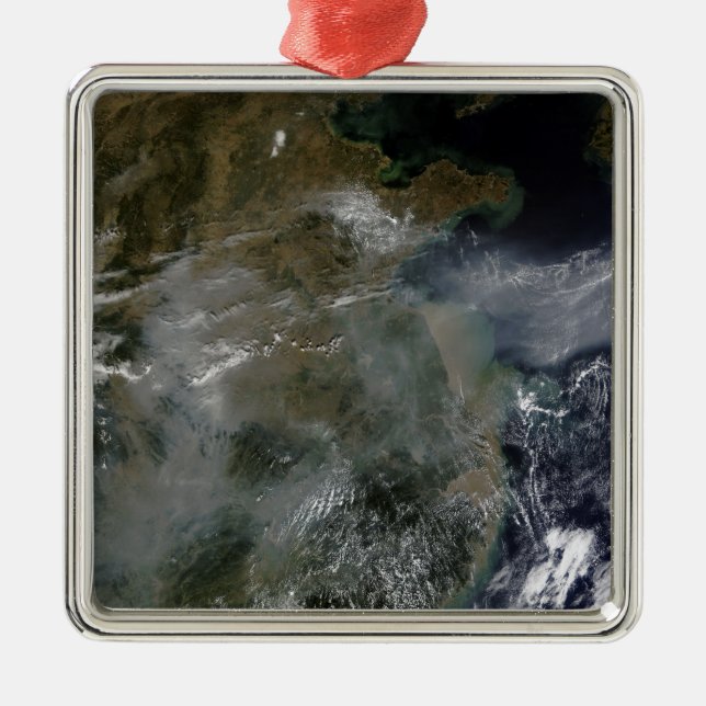 Haze über die China Schlicht Ornament Aus Metall (Vorne)