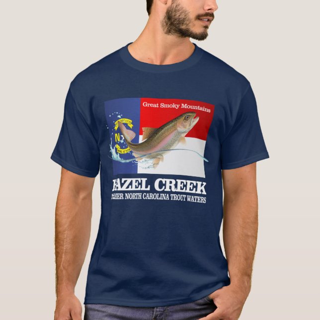 Hazel Creek (Premier Trout Waters) T-Shirt (Vorderseite)