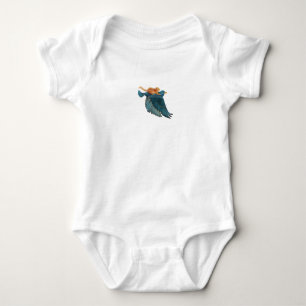 Hazel Dormaus & Starling fliegen Baby Strampler
