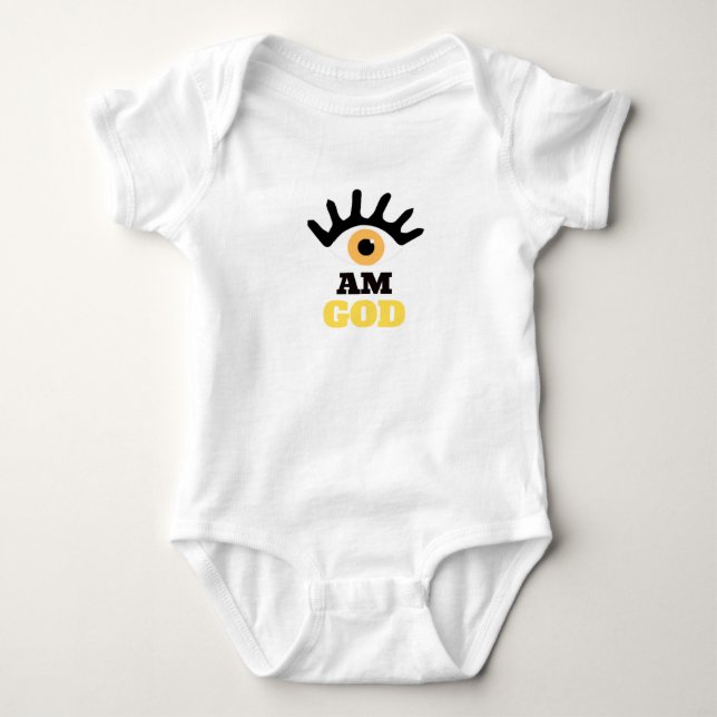 Hazel Eye Baby Bodysuit Strampler (Vorderseite)