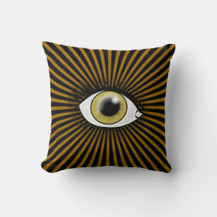 Hazel Eye Symbol Kissen