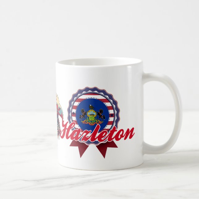 Hazleton, PA Kaffeetasse (Rechts)