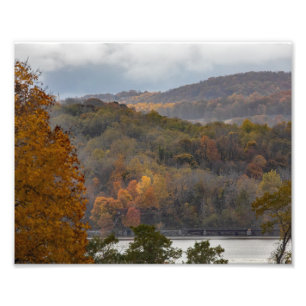 Hazy Fall Day Fotodruck