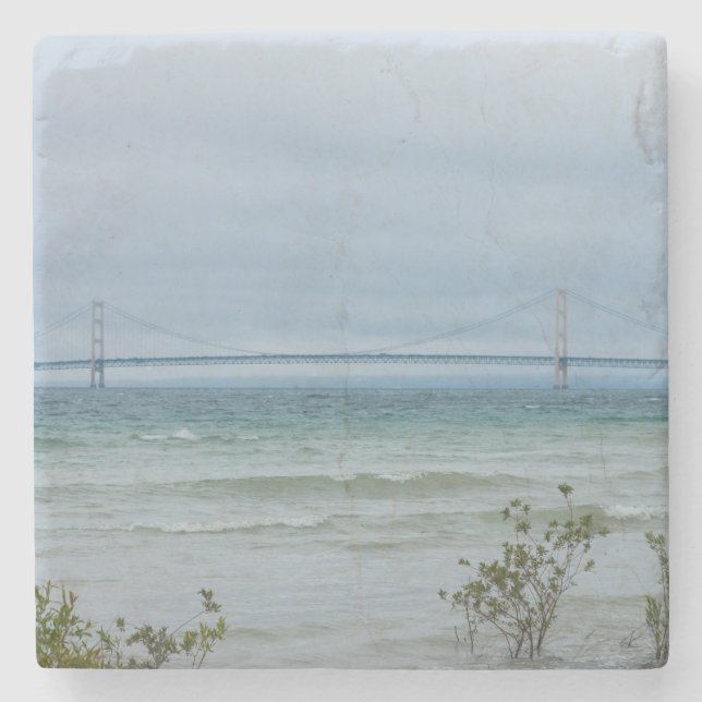 Hazy Mighty Mac Steinuntersetzer (Vorderseite)