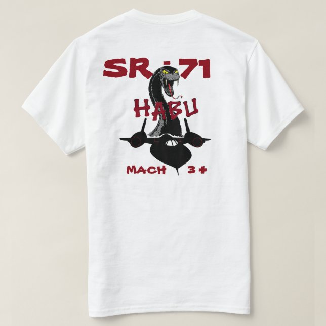 HB HABU SR-71 T-Shirt (Design Rückseite)