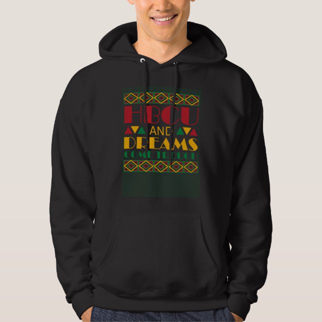 HBCU Apparel Historical Black College HBCU  1 Hoodie (Vorderseite)