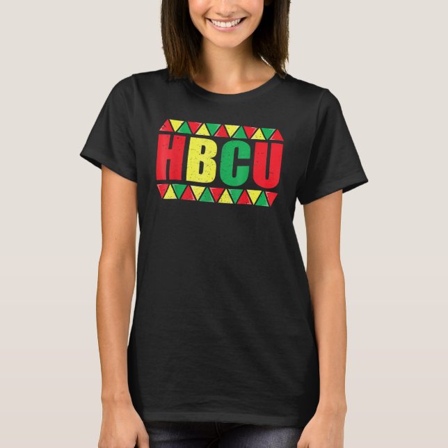 HBCU Black History Month Afro African Pride Men Wo T-Shirt (Vorderseite)