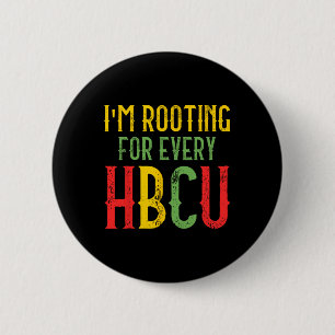 HBCU Black History Month ich unterstütze jedes HBC Button