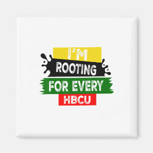 HBCU Black History Month ich unterstütze jedes HBC Magnet