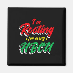 HBCU Black History Month ich unterstütze jedes HBC Magnet