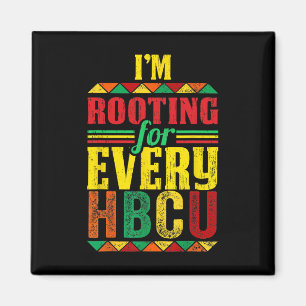 HBCU Black History Month ich unterstütze jedes HBC Magnet