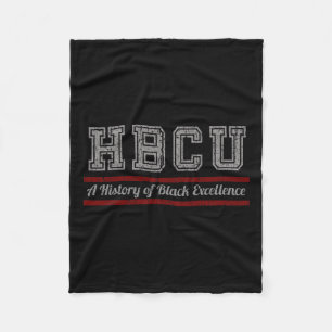 Hbcu Black History Month und Black Excellence Fleecedecke