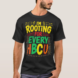HBCU Black History Pride Historisches Schwarzes T-Shirt