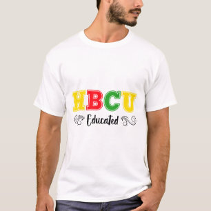 Hbcu gebildeter Stolz Historische schwarze College T-Shirt