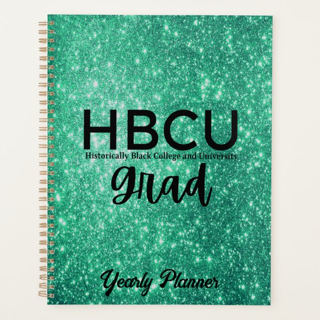 HBCU Grad - Planificateur annuel (Devant)