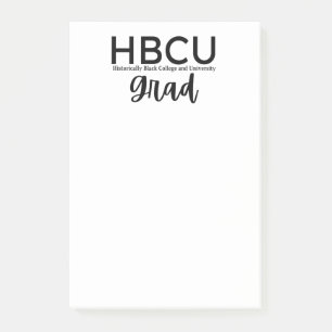 HBCU Grad Post Post-it Klebezettel