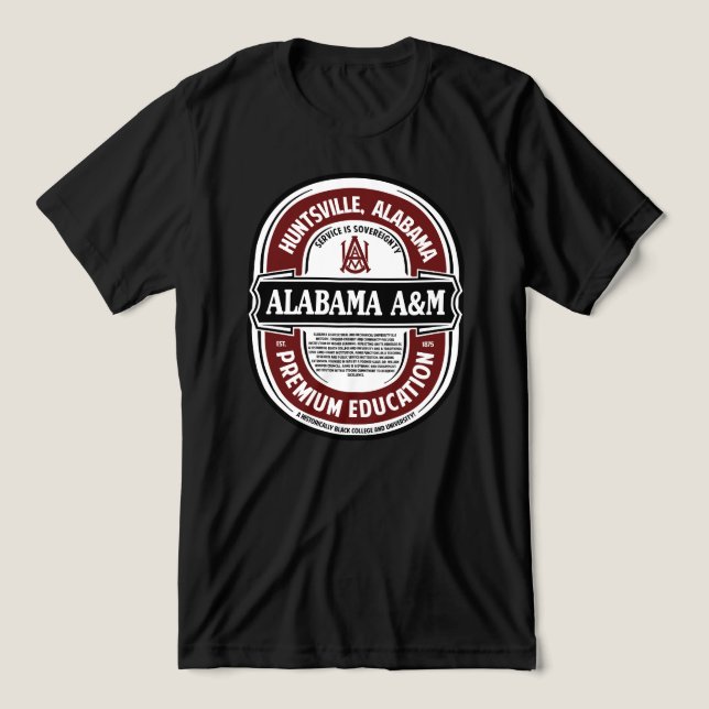 HBCU_Heineken-Tshirt_ALABAMA A&M Tri-Blend Shirt (Design Vorderseite)