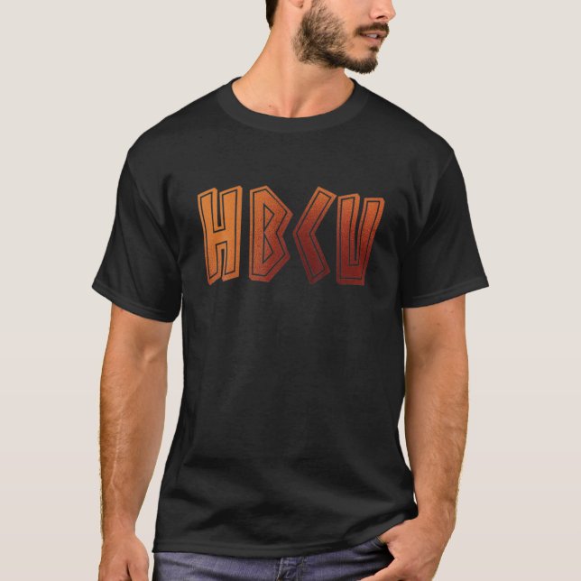 HBCU Historisch Black Uni Grad Student Melan T-Shirt (Vorderseite)