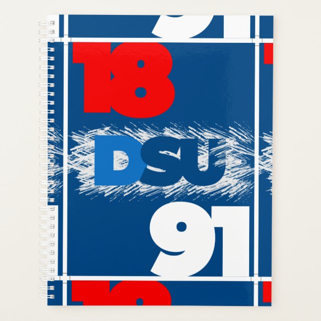 HBCU-PRO : 1891 DSU Hornets Planner (Devant)